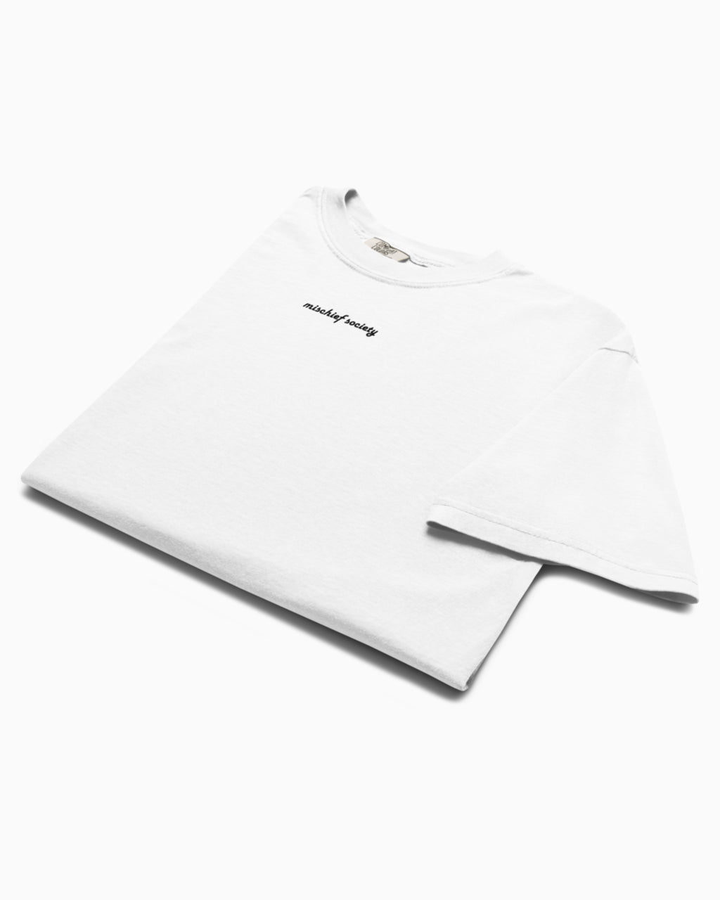 Mischief Society - Adult White Shirt Folded