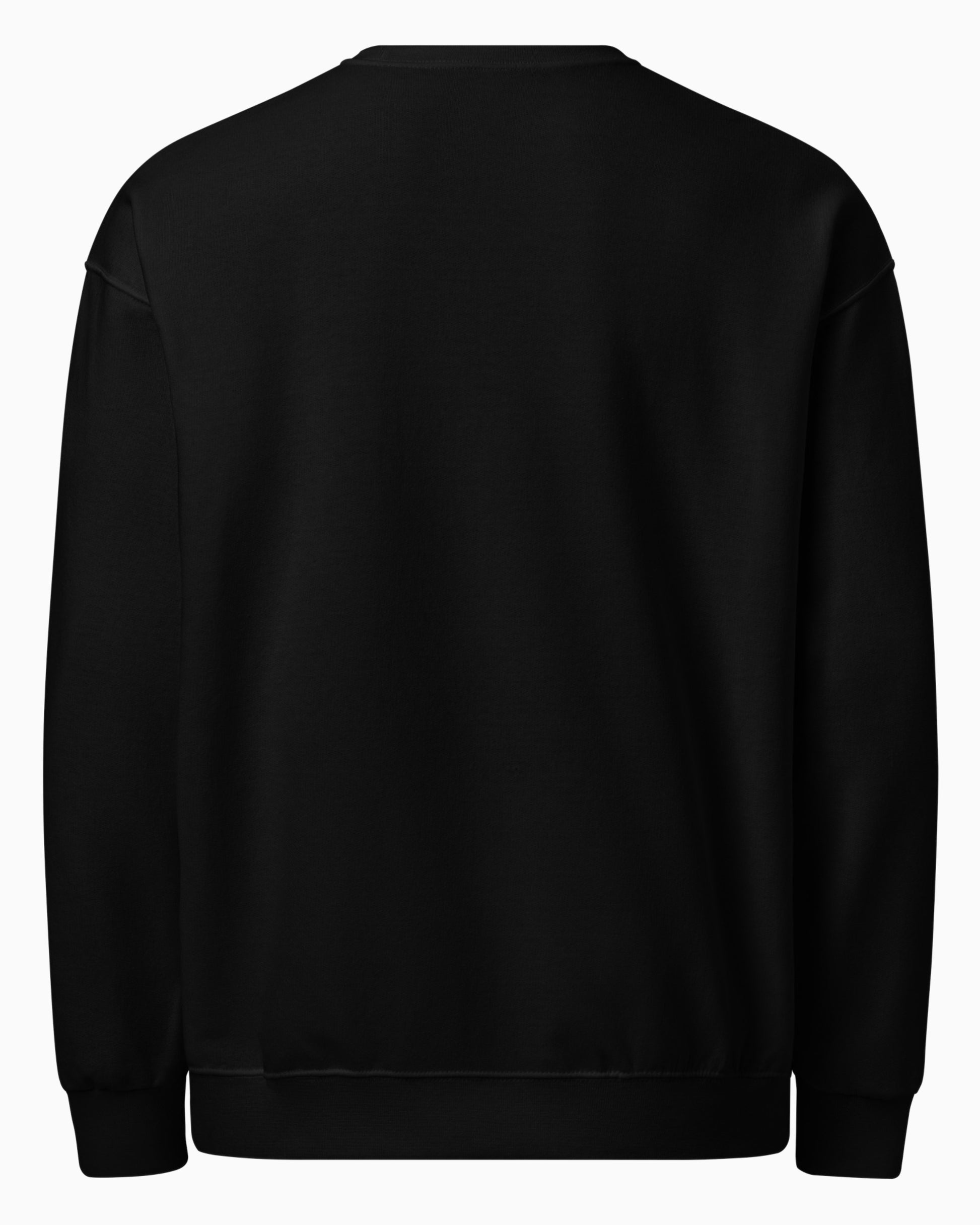 Mischief Society Black Crewneck - Back