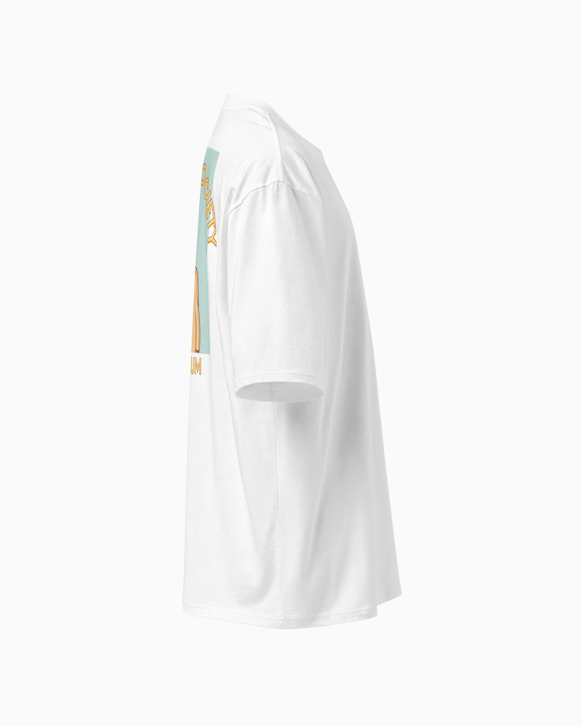 Mischief Society Hot Dog - Adult White Shirt - Full Side