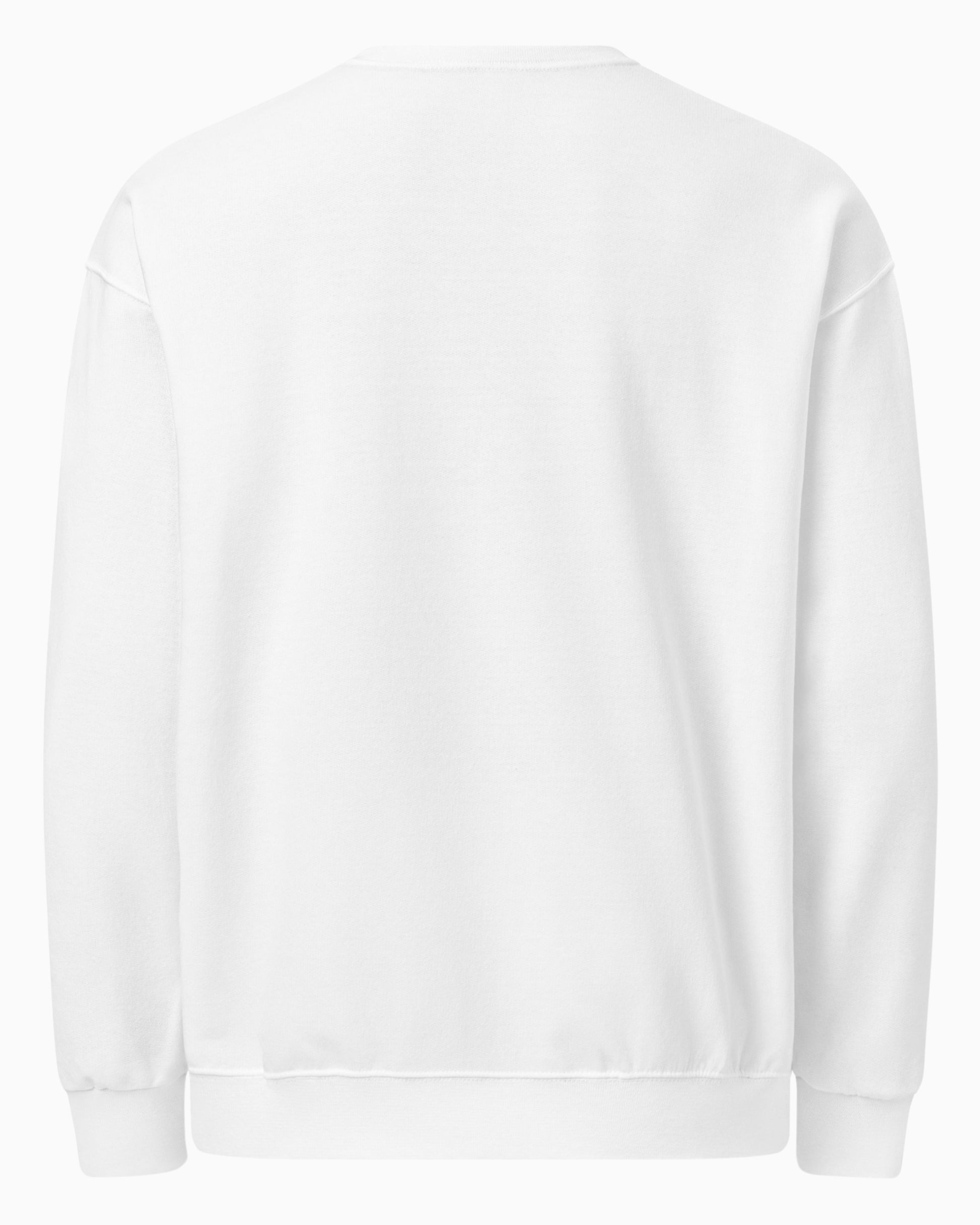 Mischief Society White Crewneck - Adult - Back