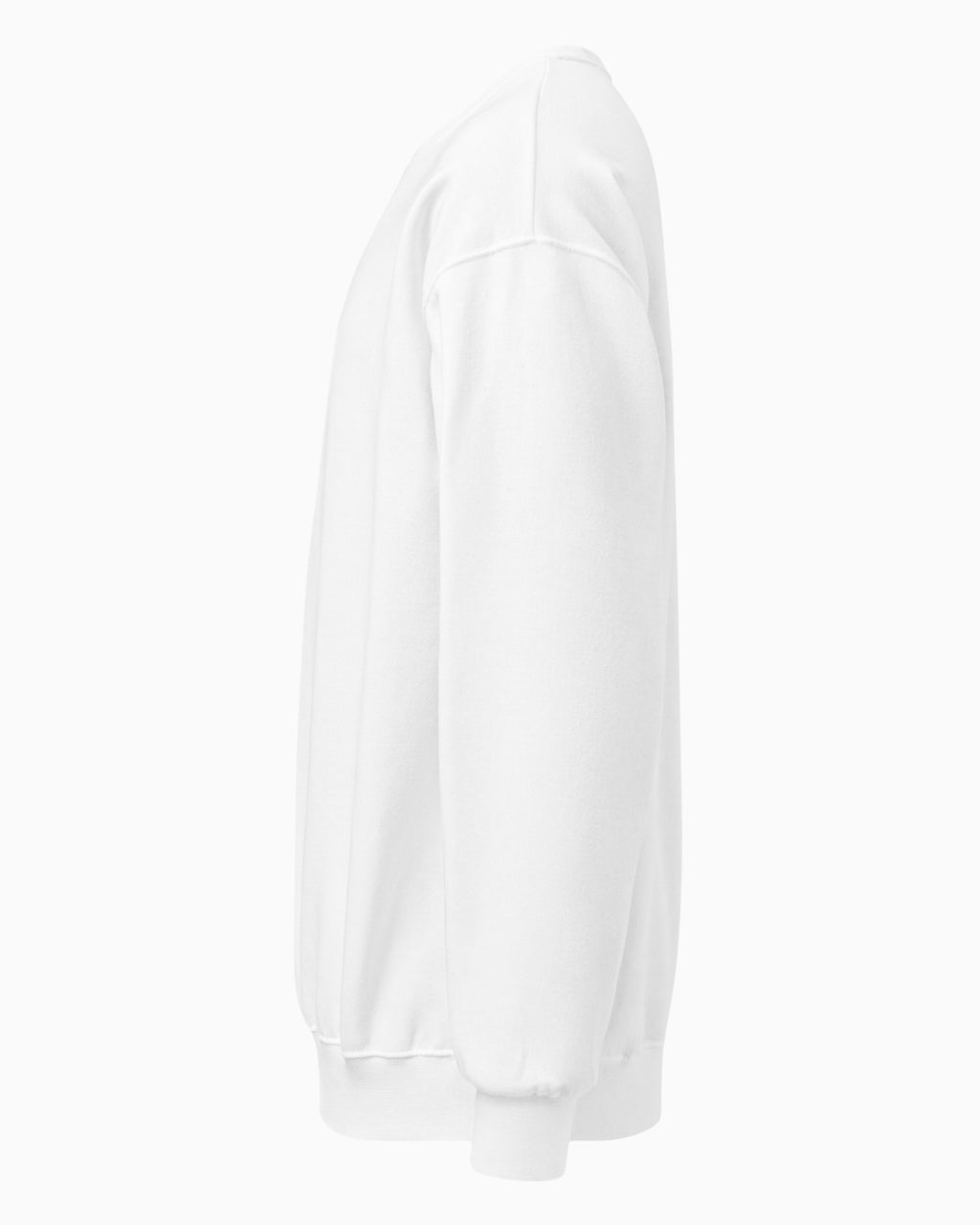 Mischief Society White Crewneck - Adult - Side